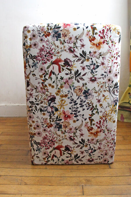 Restored vintage low chair