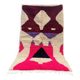 Tapis berbere en laine pure fait main multicolore taille 200 x 300 cm