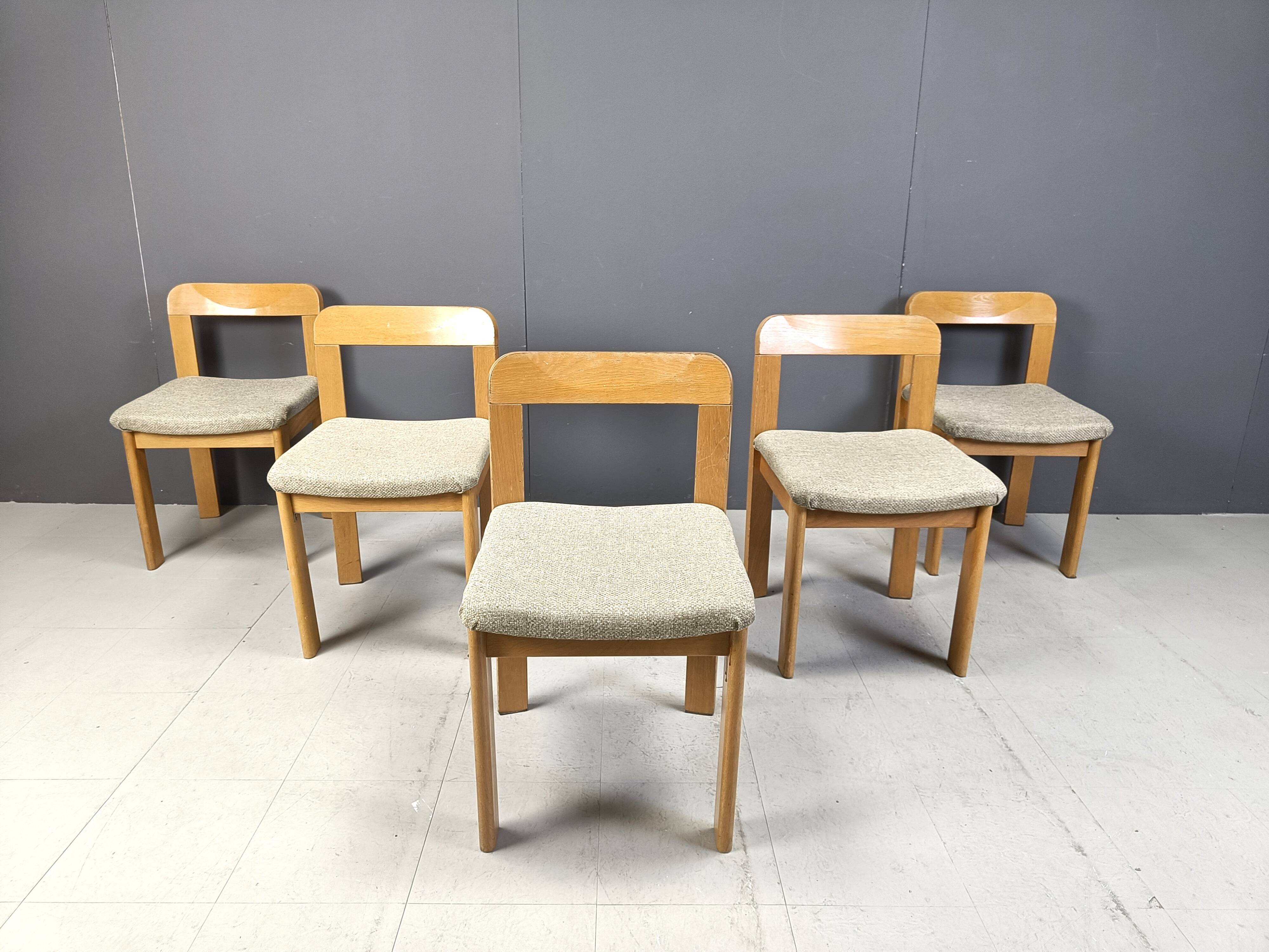 Brutlaist dining chairs, 1970s
