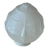 Antique Art Deco globe lampshade for wall lamp chandelier.