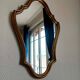 Miroir bois doré vintage