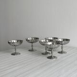 6 stainless steel cups