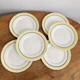 Vichy dessert plates
