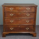English oak chest of drawers late eighteenth century