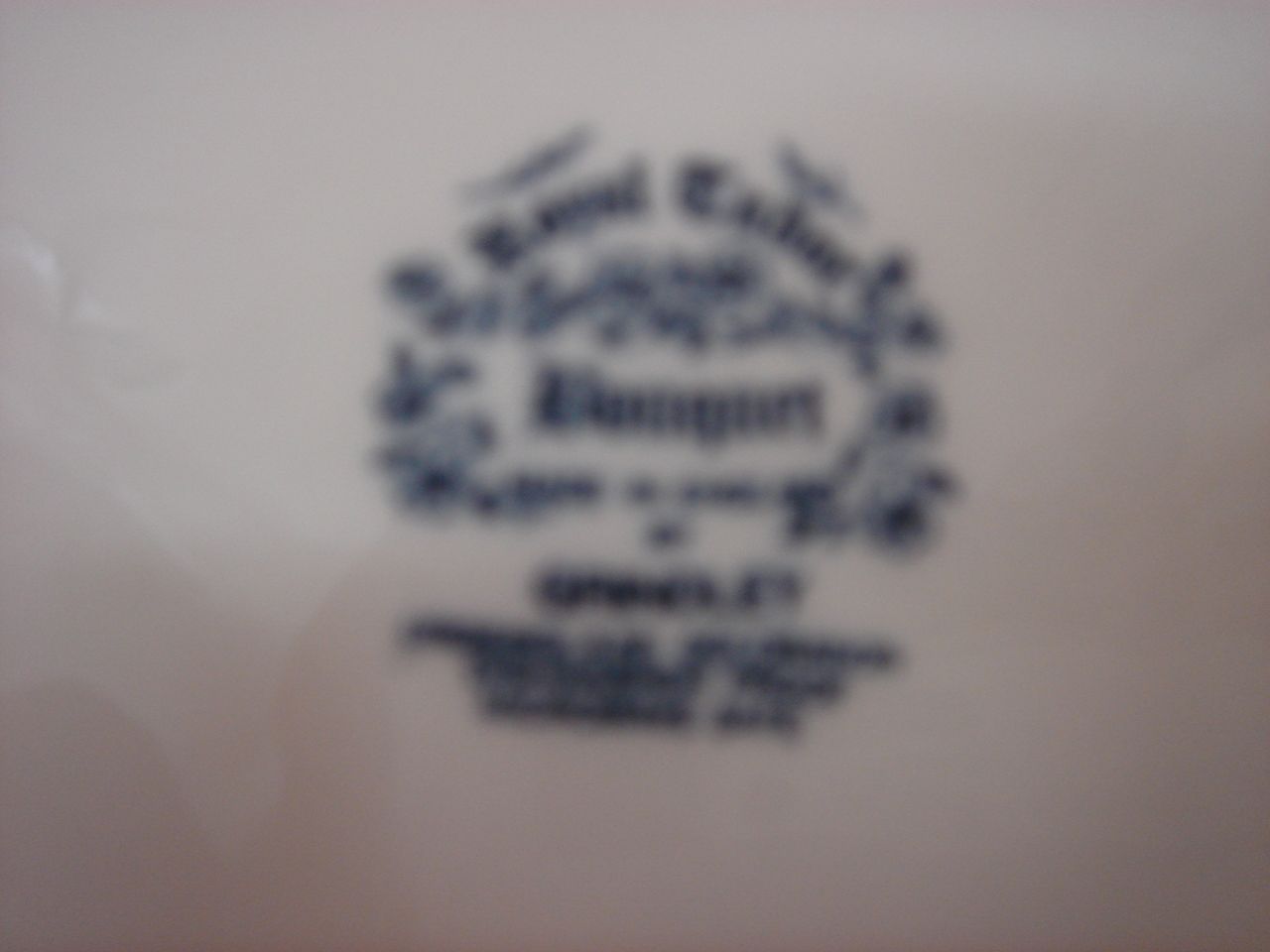 5 Royal Tudor dessert plates, English porcelain