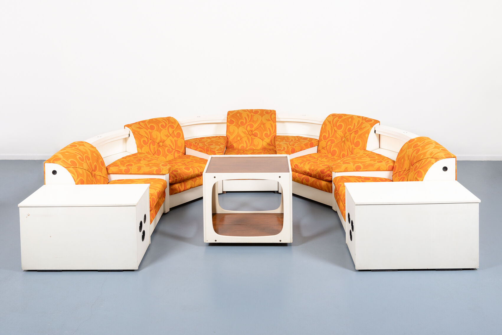 1960s Italian modular seating sofa set