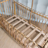 Baby rattan bed