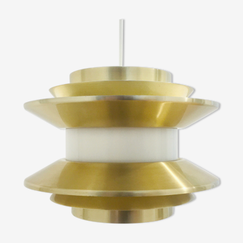 Mid-Century Labelled Trava Ceiling or Pendant Lamp by Carl Thore for Granhaga, Sweden, 1970s