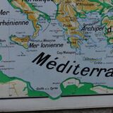 Old school map Vidal Lablache 312 Political and geographical Europe