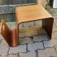 Vintage magazine rack coffee table 70/80