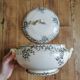 Old HC soup tureen, iron earth