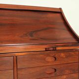 Rosewood secretary by Gianfranco Frattini for Bernini, Italy.