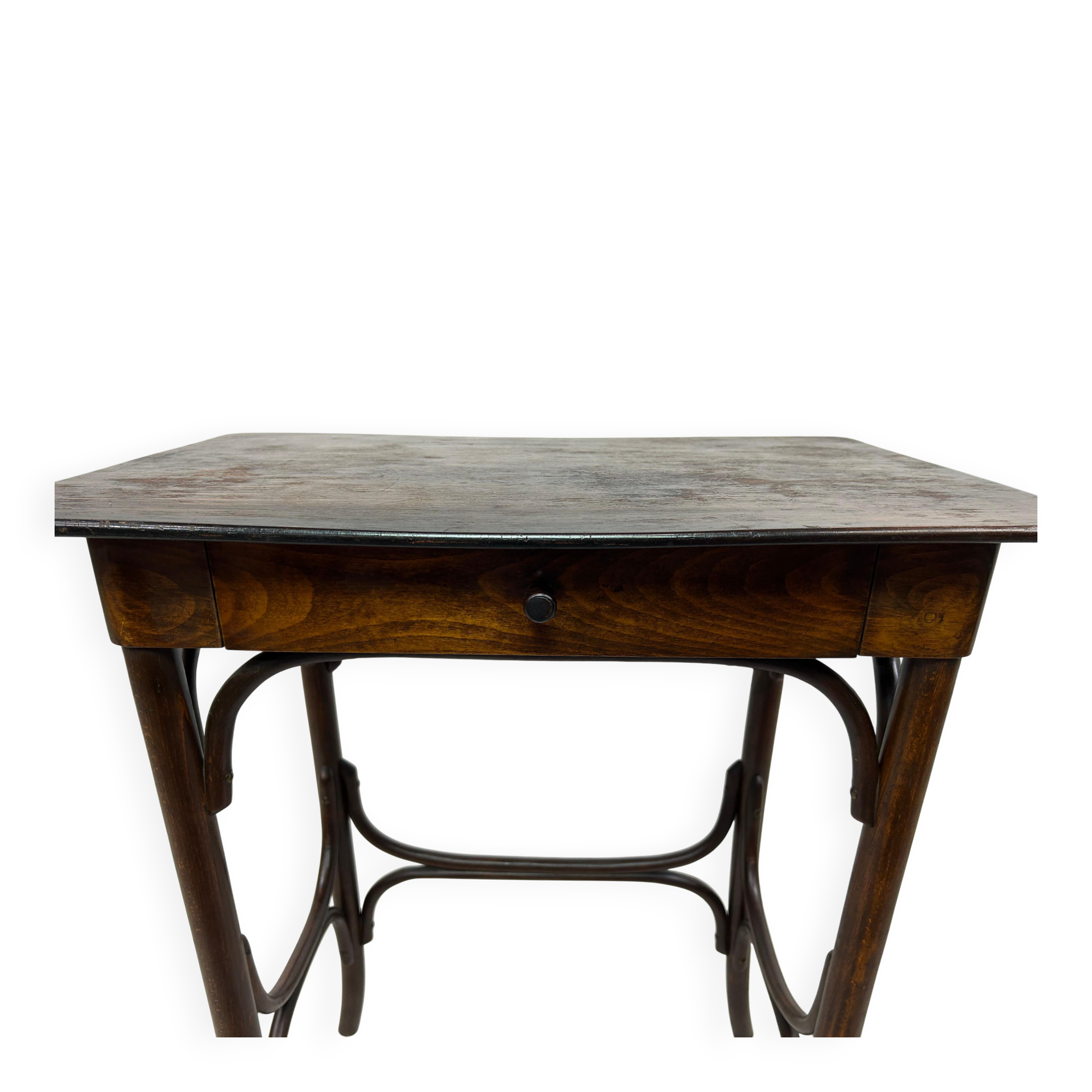 Bentwood side table by Thonet Debrecen