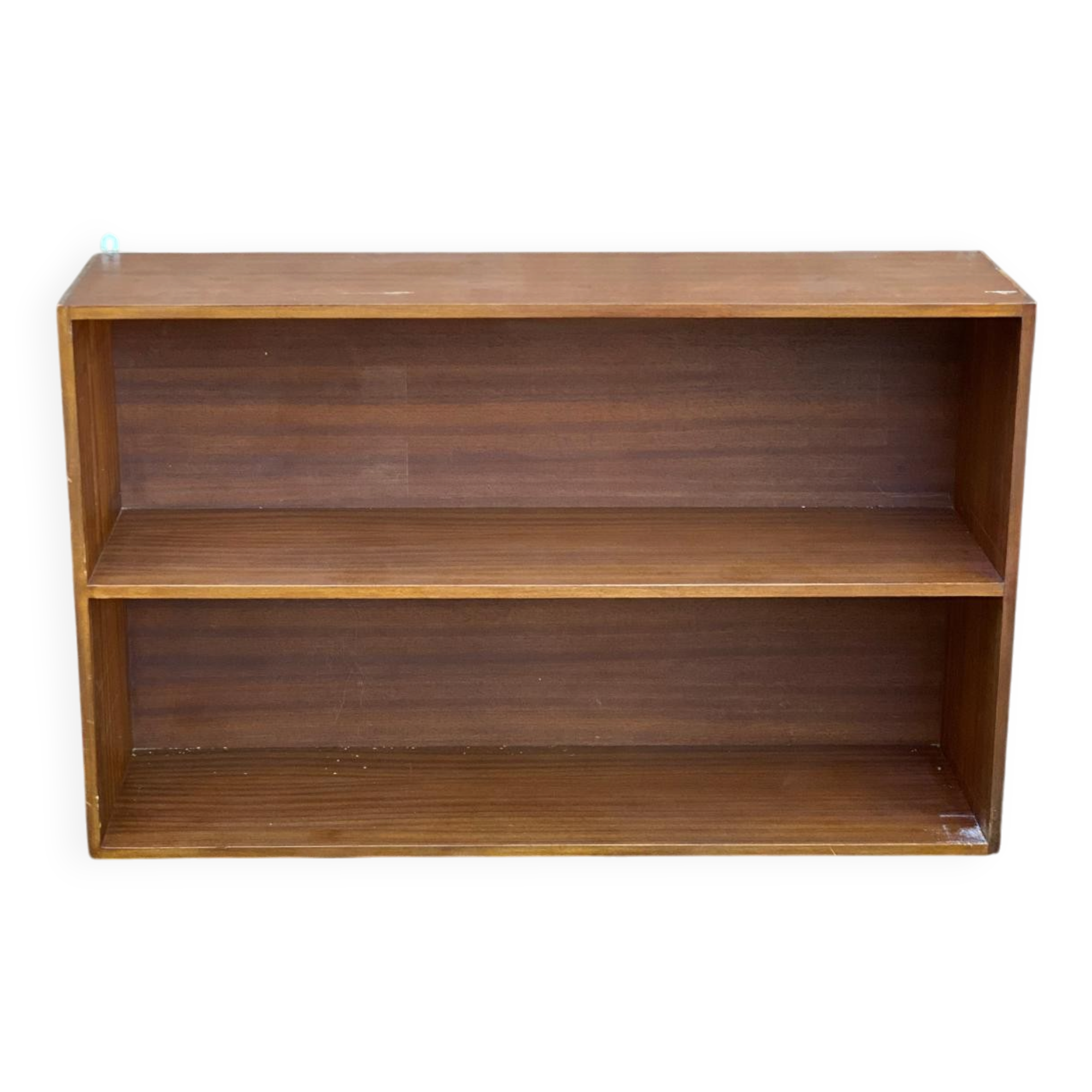 Étagère scandinave murale en bois 1960 125x80cm