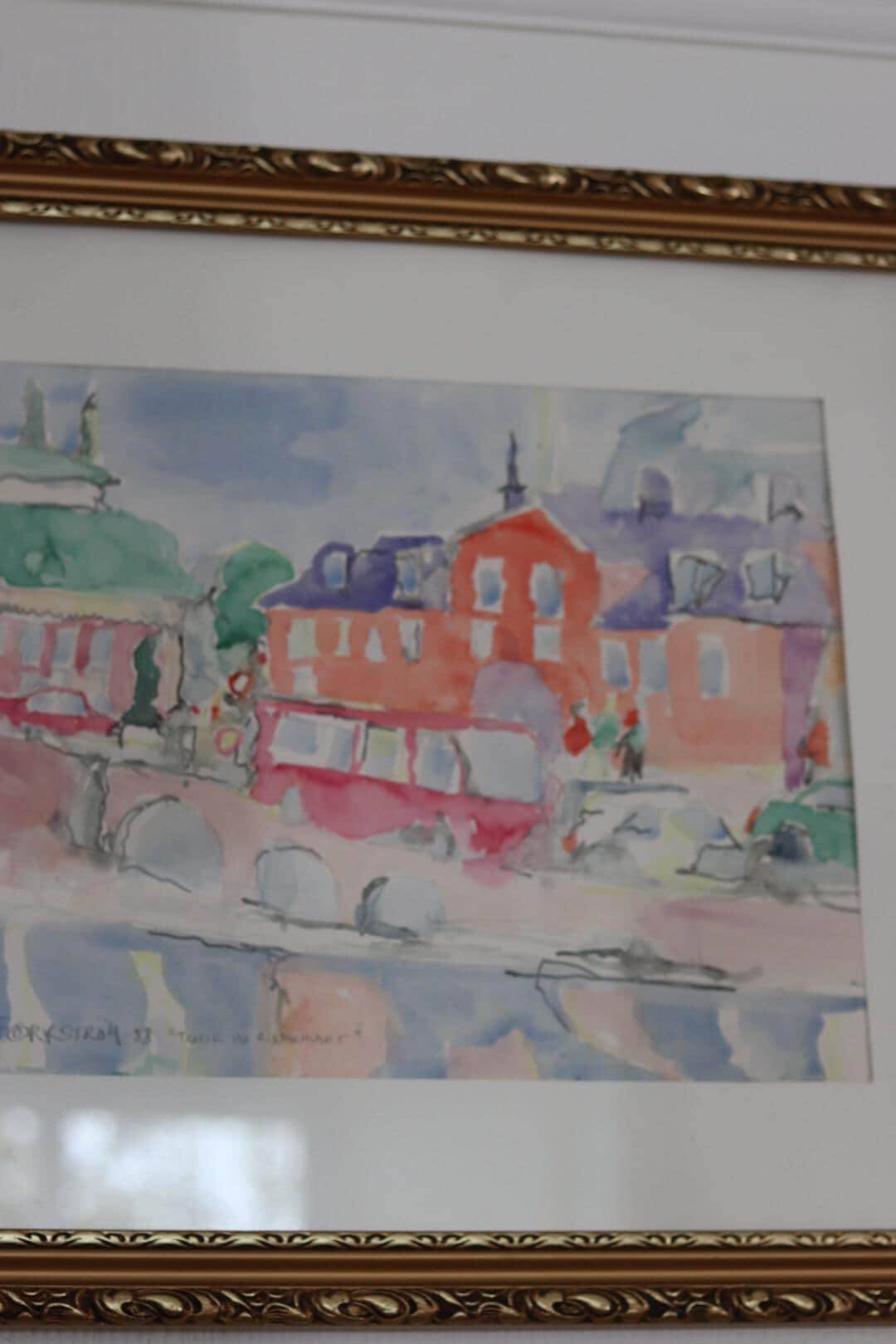 « Le trafic à la Maison du Chevalier » par Bert Forkström