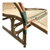Rattan lounge chair called “Grand-Mère”