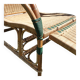 Chaise longue dite "Grand-Mère" en rotin