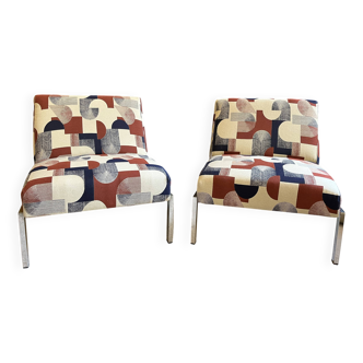 Pair of 70s armchairs