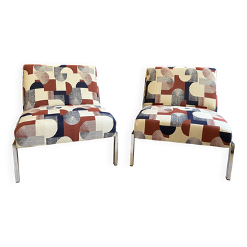 Pair of 70s armchairs