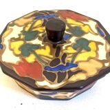 Ceramic candy box Bergen, Belgium 1920s Width 14 cm