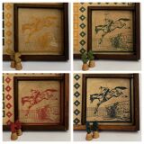 Ancient game of small horses and goose