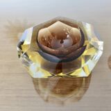 Cendrier Sommerso Murano, design d'Alessandro Mandruzzato, années 70