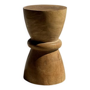 Tabouret, table d'appoint, - manguier