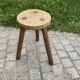 Brutalist tripod farm stool 1950
