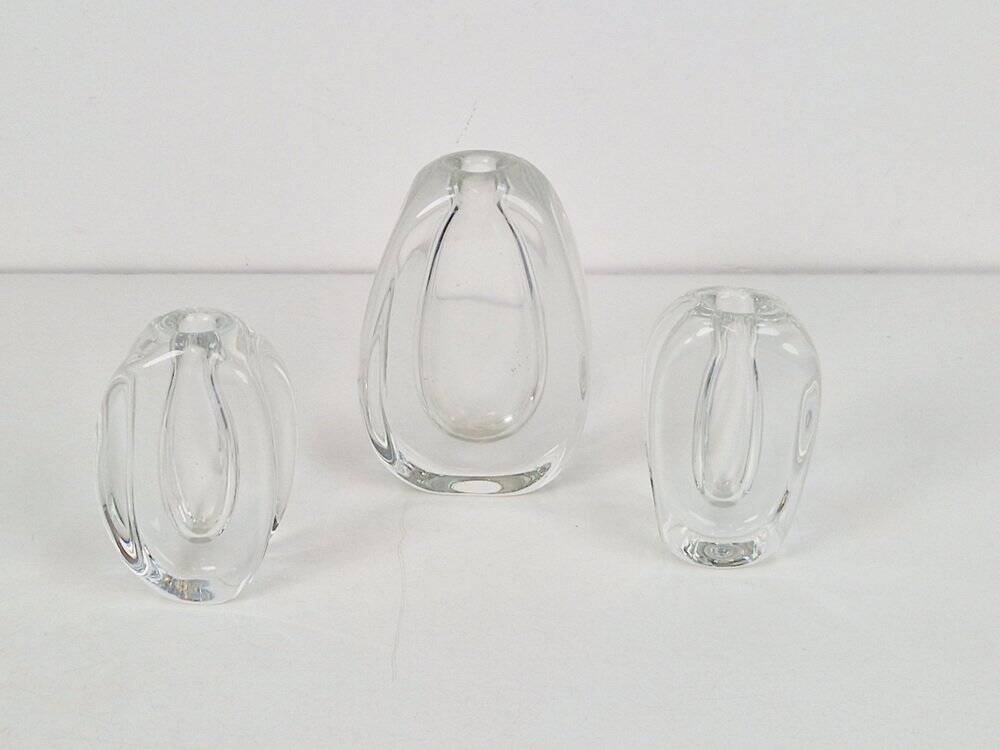Vintage Scandinavian Glasses, 1960s, Set of 3