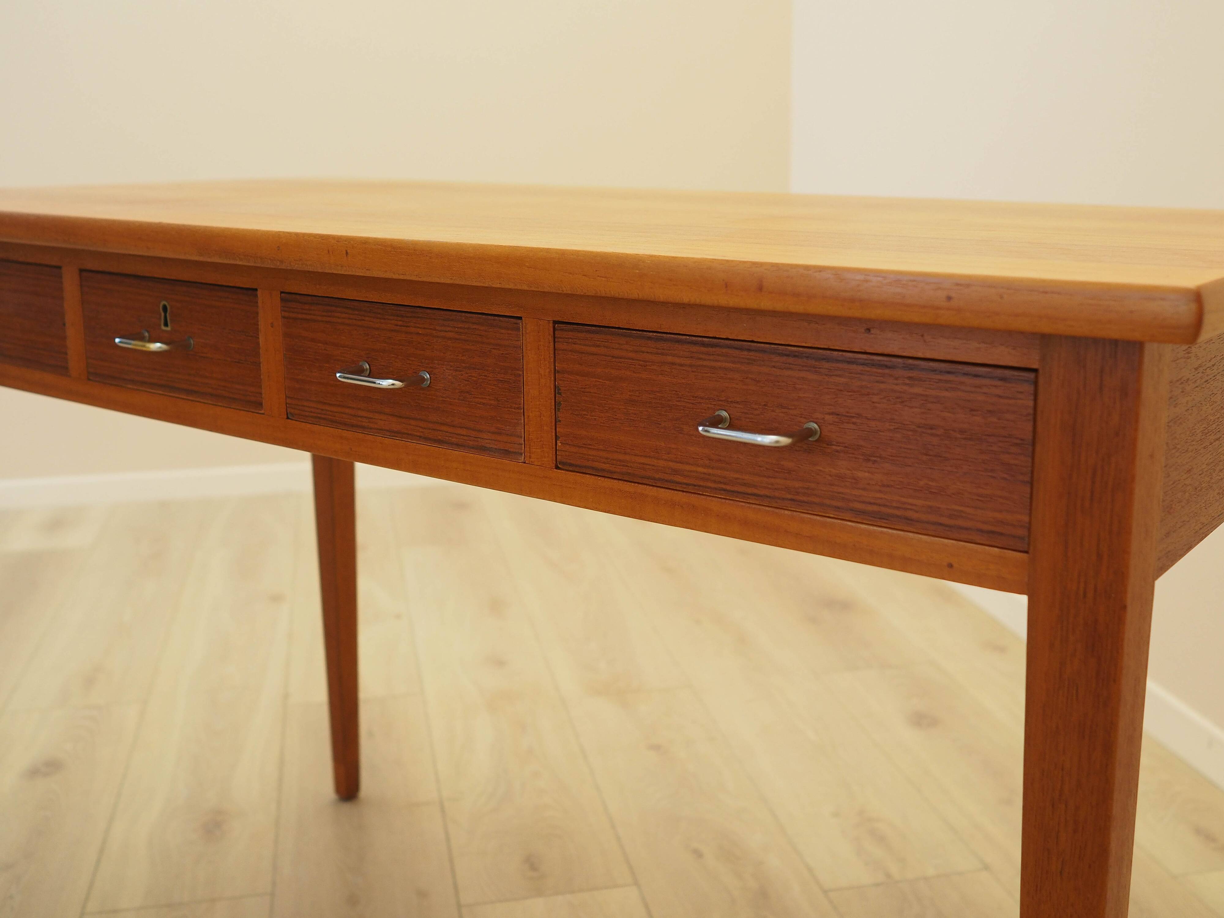 Teak desk, Danish design, 1970s, made in Denmark