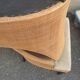 Canine rattan armchair