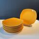 Vintage gold plates