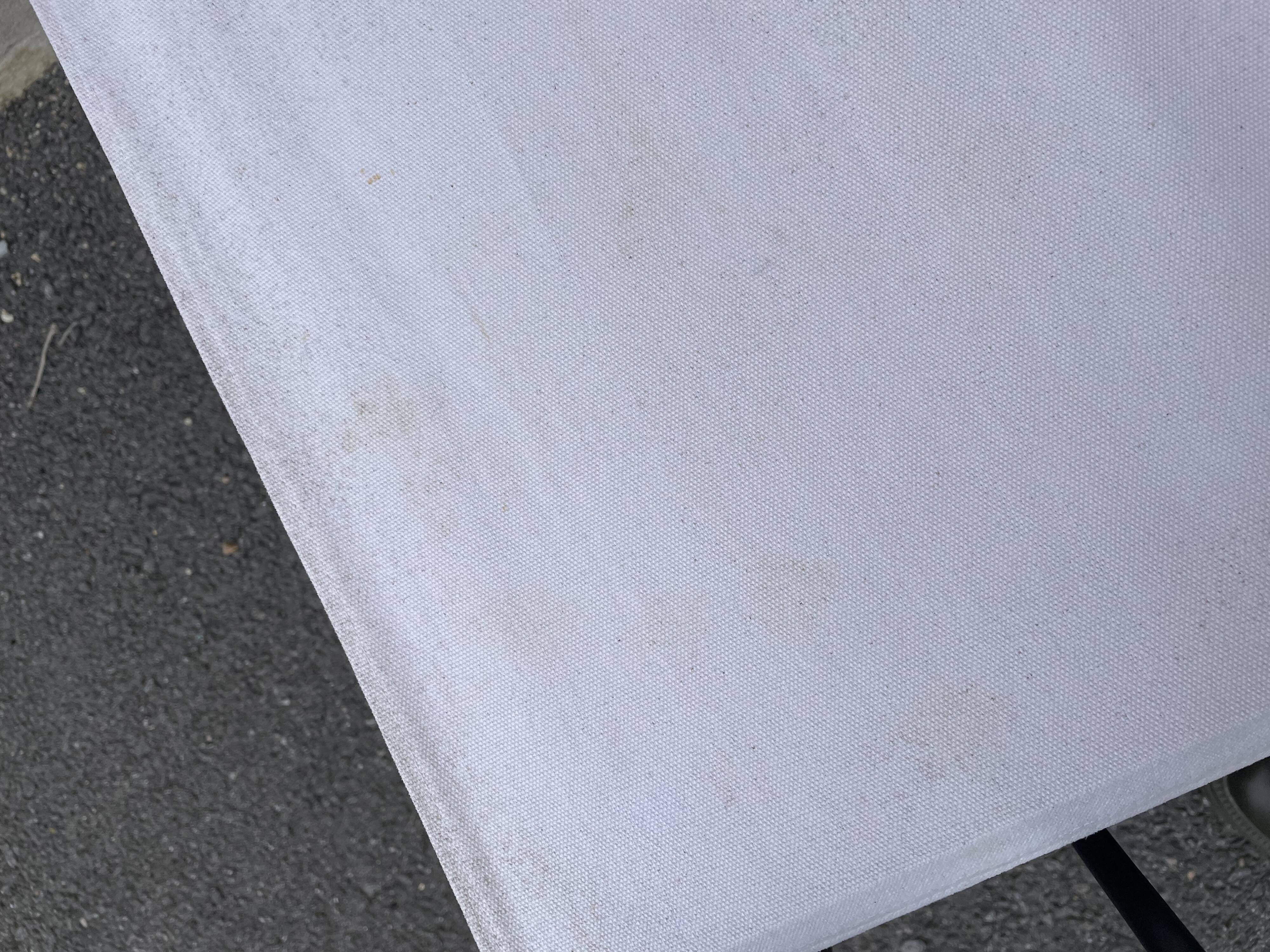 Foldable Steward's chair in wood painted black