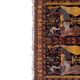 Vintage Turkish rug handmade 202x302 cm