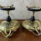 Paire de cassolettes de pharmacie