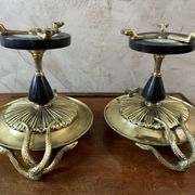 Pair of pharmacy casseroles