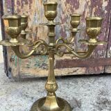 Pair of golden candlesticks