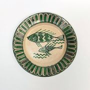 4 Vietri plates decorated by Fabbrica Ceramica Avallone, 1930s