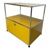 USM Haller commode in Gold Yellow