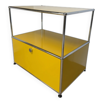 Commode USM Haller en Jaune Or
