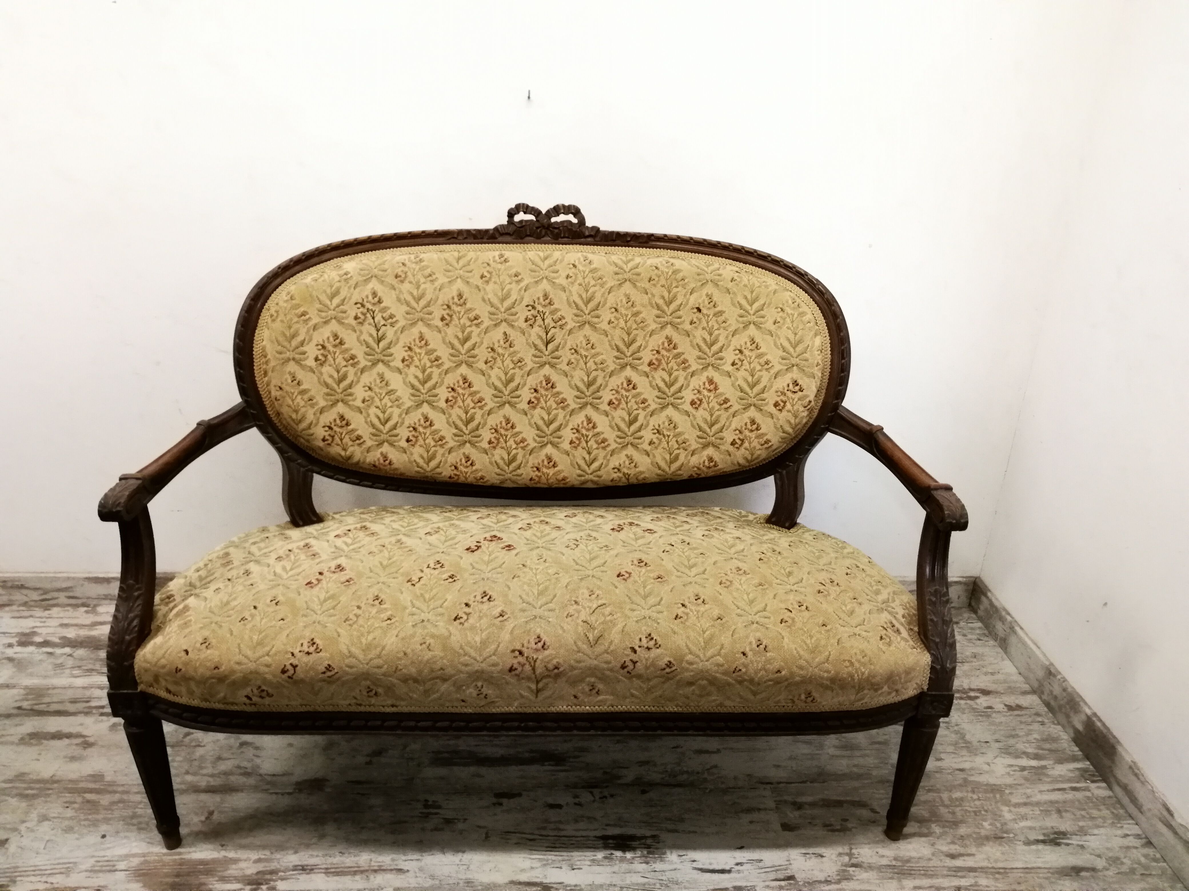 Louis XVI style bench