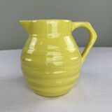 Old yellow carafe