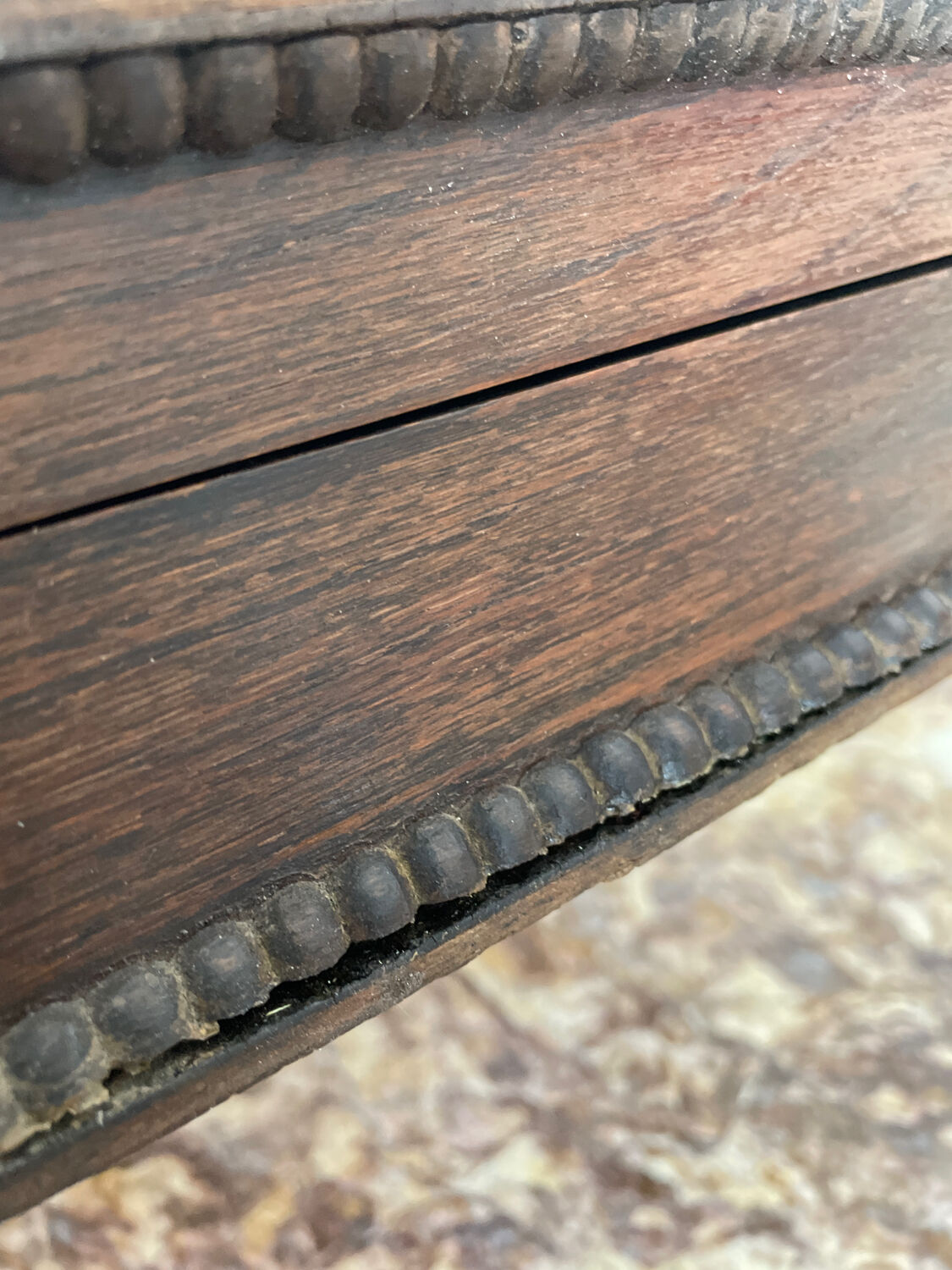 Wooden travel writing box