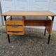 Bureau vintage bois blond