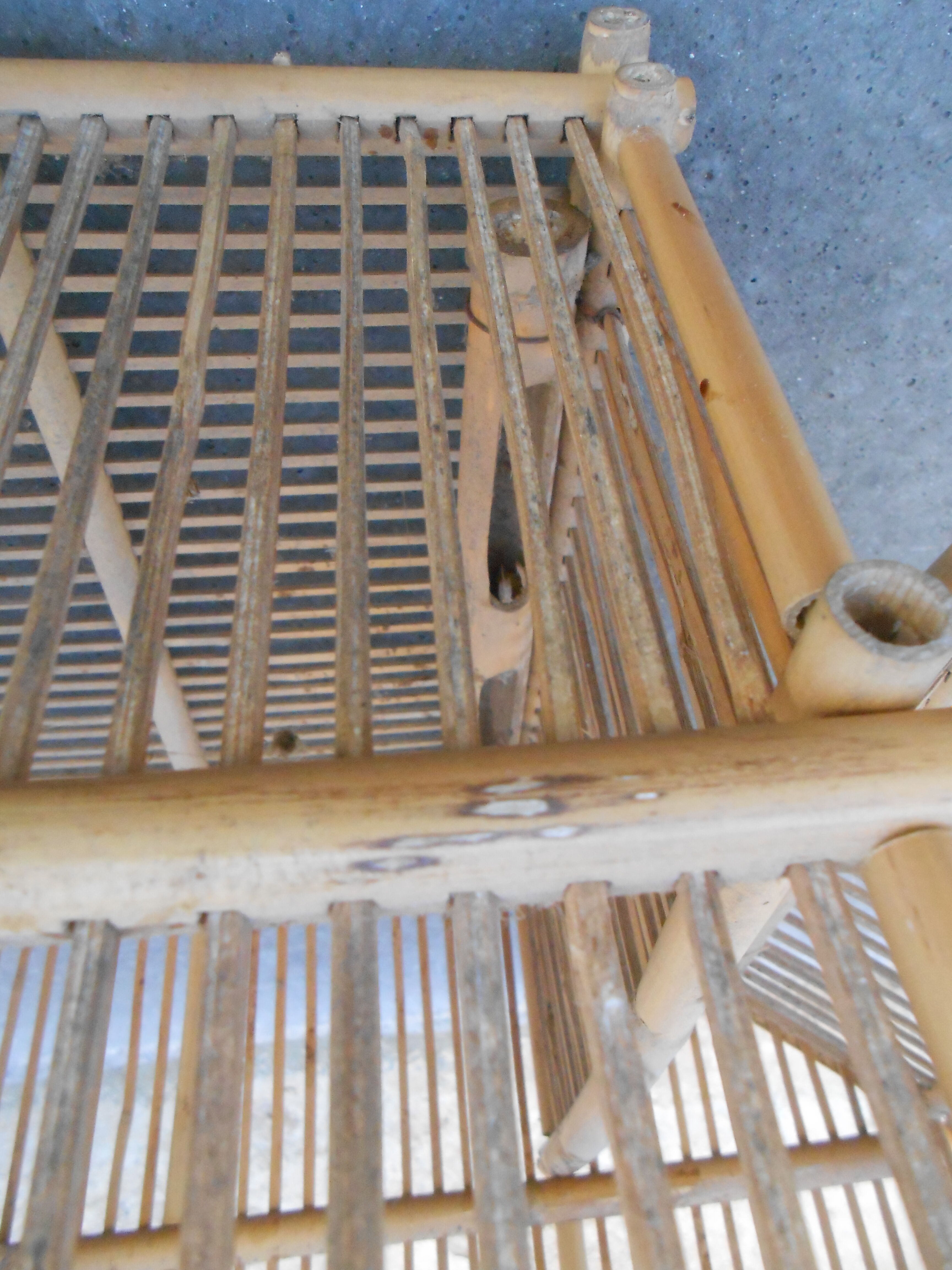 Cage oiseau en bambou