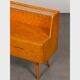 Vintage wood and glass storage, 1960