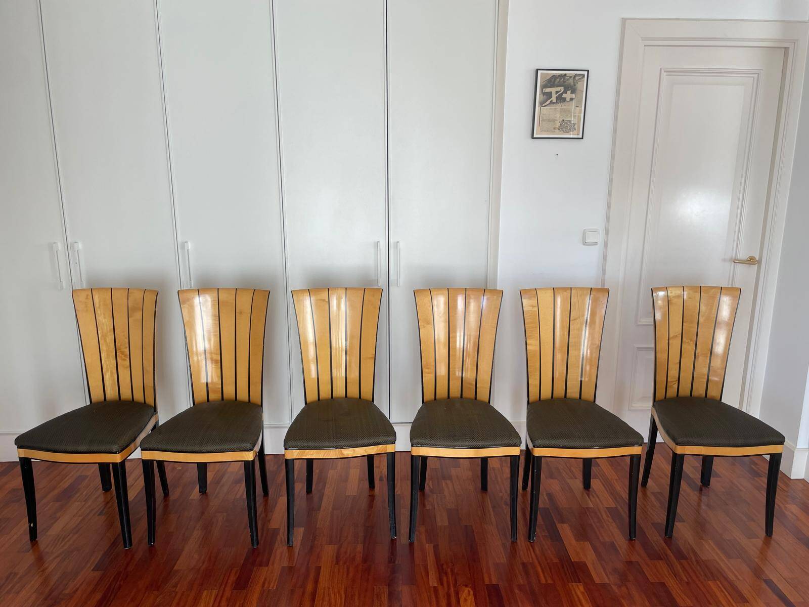 Set of 6 original Saarinen Side Chairs – 50s design