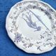 Moustiers Sainte Marie pottery plate 🌸