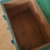 Green wooden box