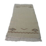 Moroccan berber beige carpet
